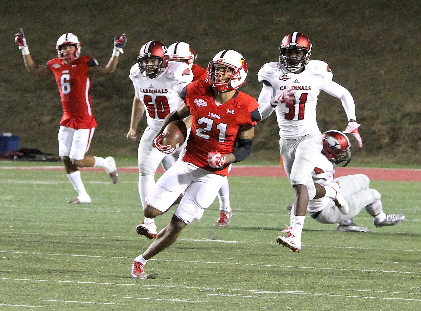 Brendan Langley - 2016 - Football - Lamar University Athletics