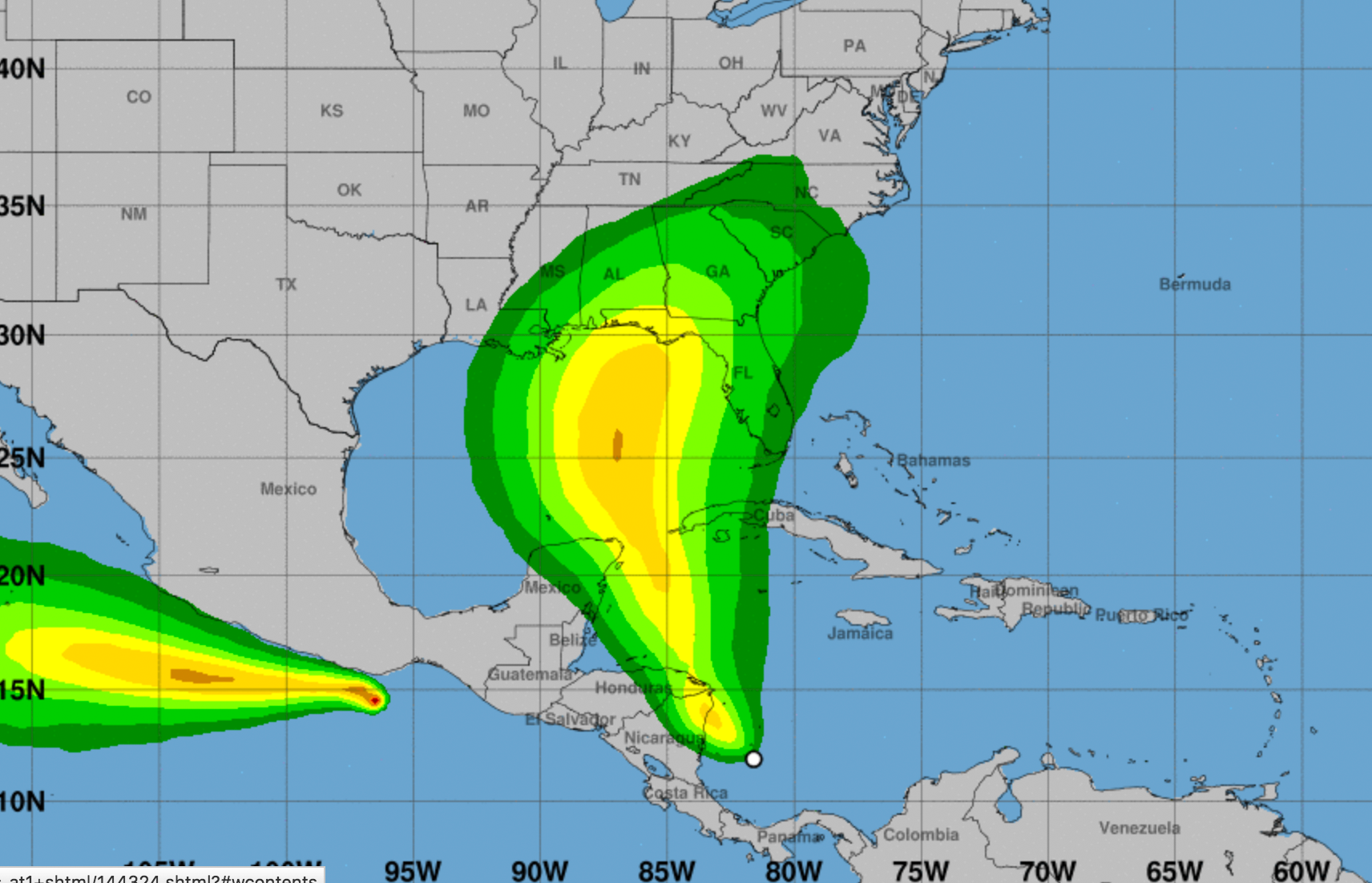 Tropical depression expected to strengthen, hit anywhere from Louisiana ...