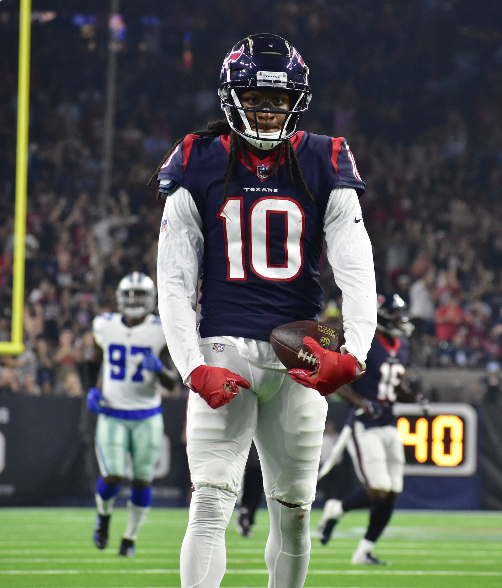 Texans' DeAndre Hopkins on OT catch vs. Cowboys: Best play of 6-year career