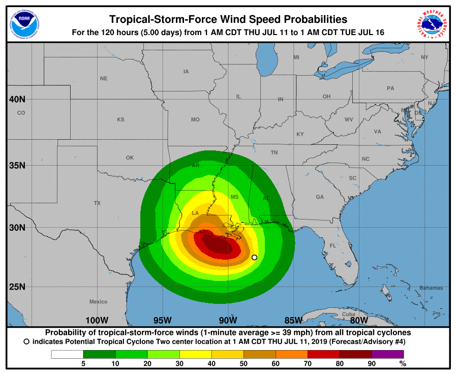 Hurricane expected to make landfall Saturday morning between Lafayette ...