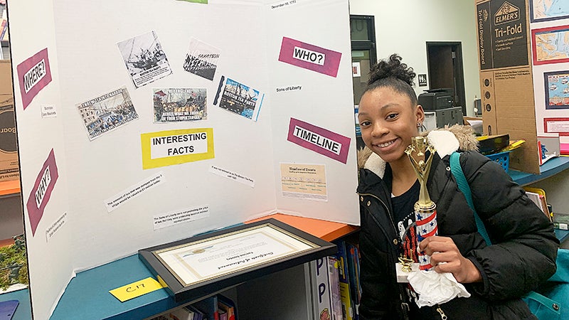 Adams Elementary students highlight Black History, national concerns ...