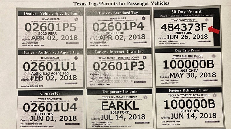 Groves Police Uncover 40 Fictitious Temporary Plates In Ongoing 