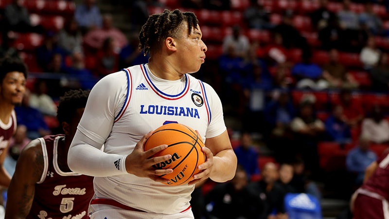 Louisiana Tech's Kenneth Lofton Jr. celebrates sinking a basket with  seconds left in the second half of an NCAA college basketball game against  Colorado State in the NIT, Sunday, March 28, 2021