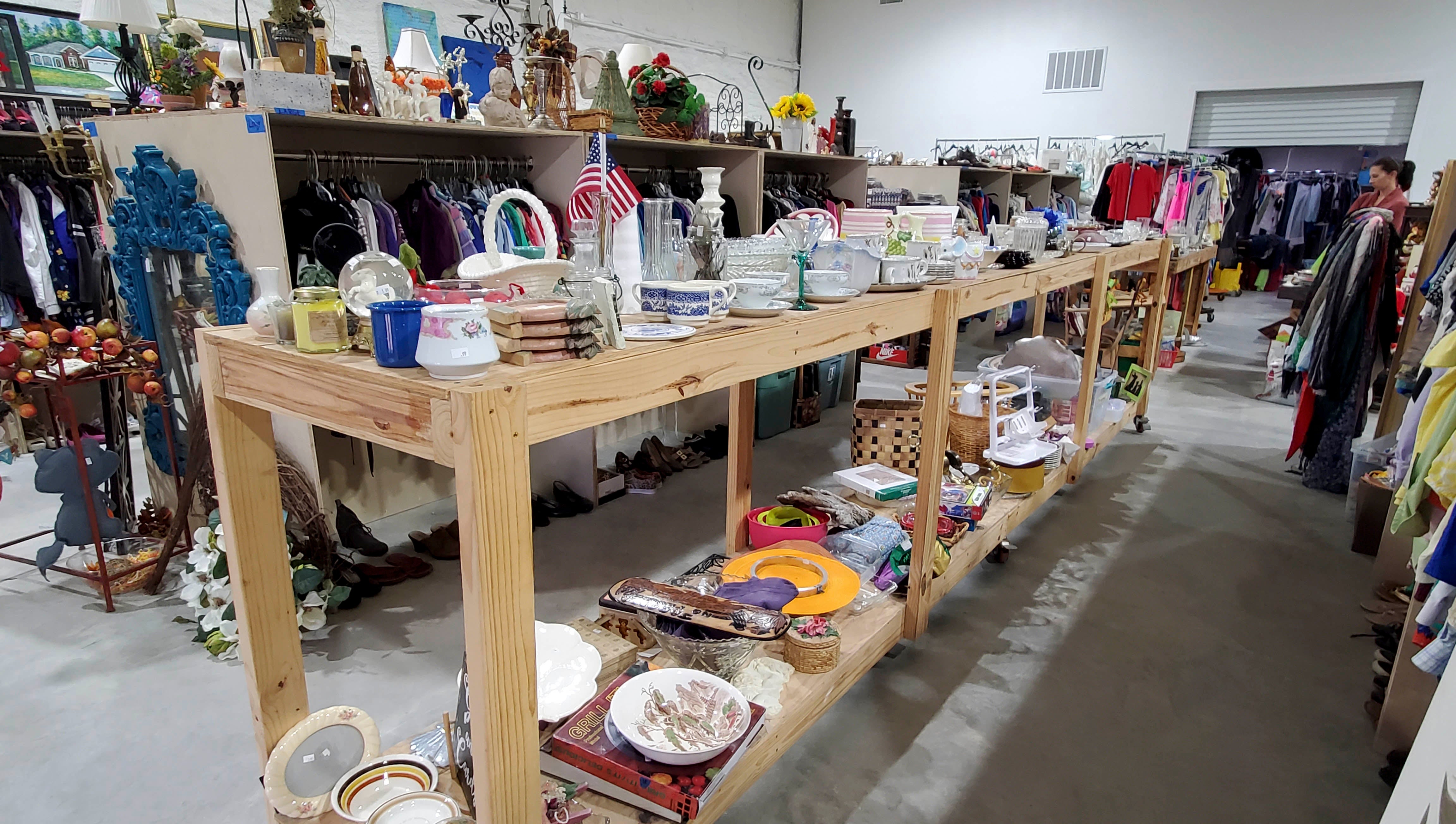 PHOTO GALLERY Thrift store opens in Port Arthur proceeds