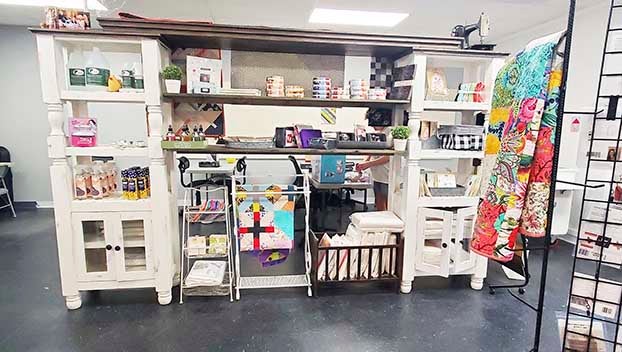 Quilting store opens at new location