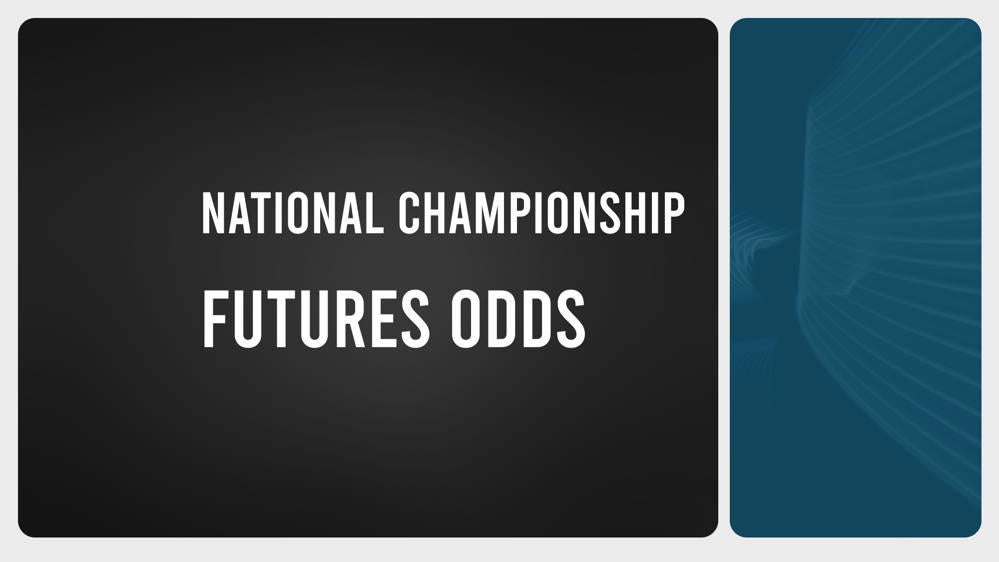 2025 College National Football Championship Odds, Favorites, Betting