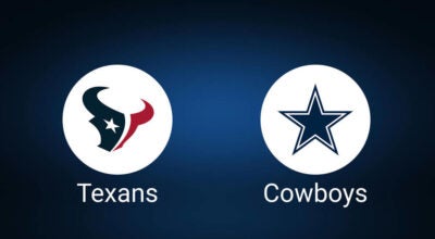 Houston Texans vs. Dallas Cowboys Week 11 Tickets Available – Monday, November 18 at AT&T Stadium