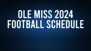 Ole Miss 2024 Football Schedule, Record, Results