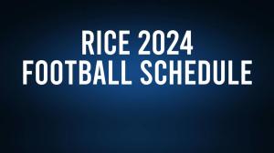 Rice 2024 Football Schedule, Record, Results