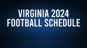 Virginia 2024 Football Schedule, Record, Results
