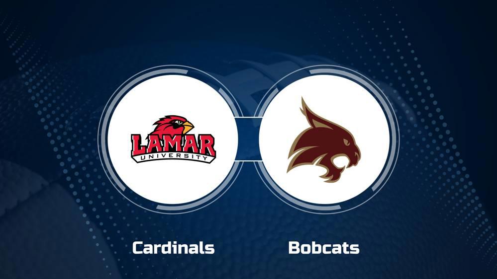 Where to Watch Lamar vs. Texas State on TV or Streaming Live - August 31