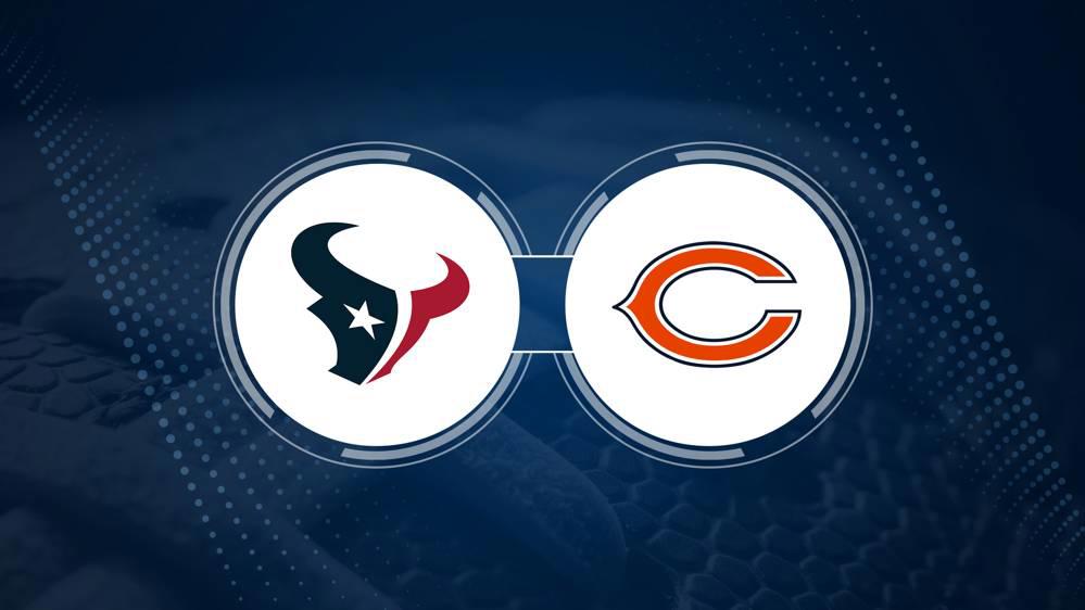 Best Bets, Odds for the Texans vs. Bears Sunday Night Football Game – Week 2