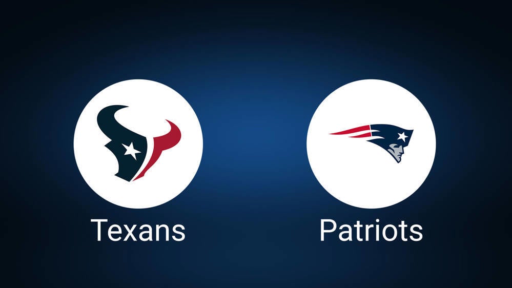 Houston Texans vs. New England Patriots Week 6 Tickets Available – Sunday, Oct. 13 at Gillette Stadium