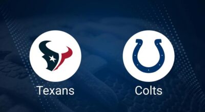 Texans vs. Colts: Odds, Moneyline, and Spread - Week 1