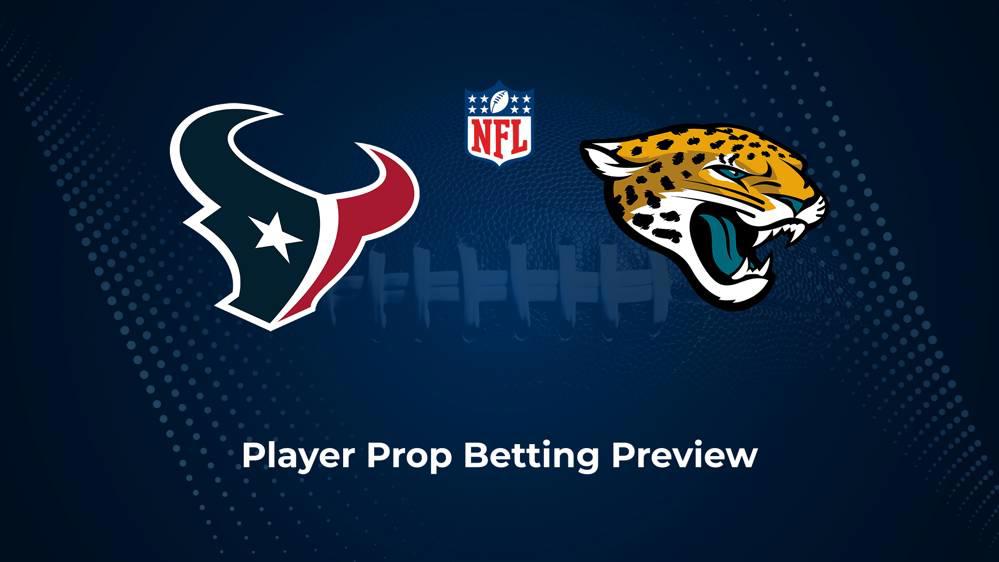 Texans vs. Jaguars Player Props & Odds – Week 4