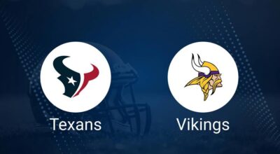 Texans vs. Vikings: Odds, Moneyline, and Spread - Week 3