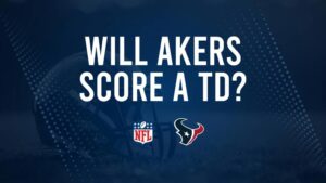 Will Cam Akers Score a Touchdown Against the Bears in Week 2?