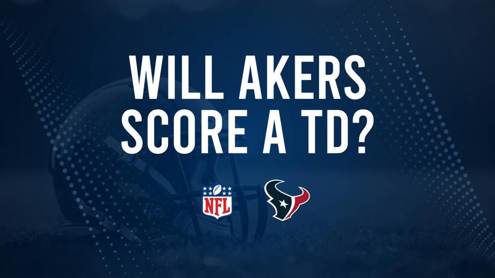 Will Cam Akers Score a Touchdown Against the Colts in Week 1?