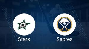 How to Pick the Stars vs. Sabres Game with Odds, Spread, Betting Line and Stats – October 22
