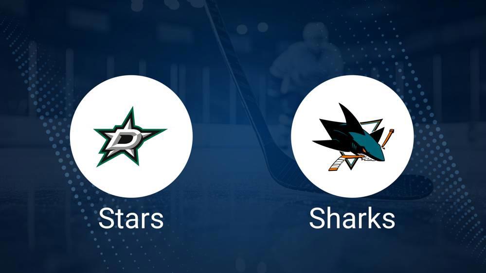 How to Pick the Stars vs. Sharks Game with Odds, Spread, Betting Line and Stats – October 15