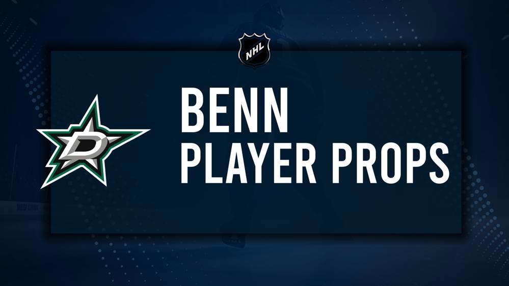 Jamie Benn Player Prop Bets for the Stars vs. Sabres Game - October 22