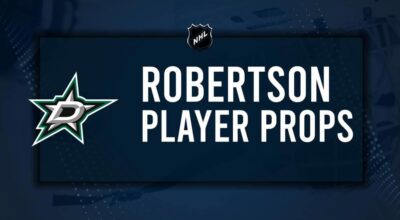 Jason Robertson Player Prop Bets for the Stars vs. Sharks Game - October 15