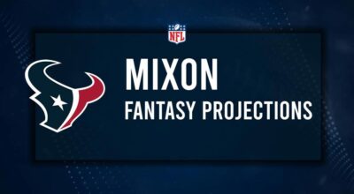 Joe Mixon Fantasy Projections: Week 9 vs. the Jets