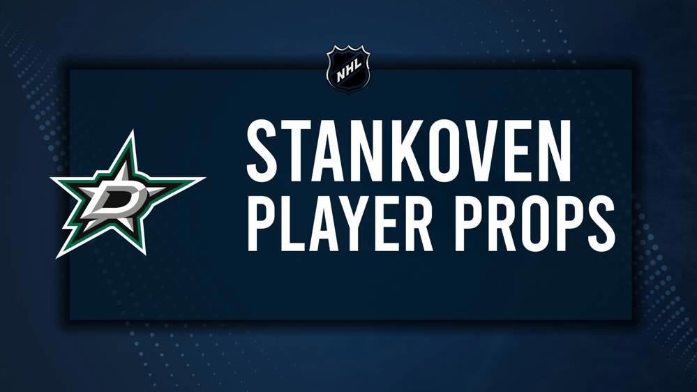 Logan Stankoven Player Prop Bets for the Stars vs. Islanders Game - October 12