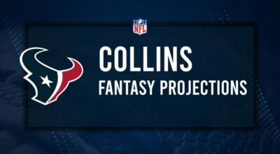 Nico Collins Fantasy Projections: Week 6 vs. the Patriots