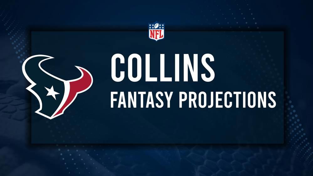 Nico Collins Fantasy Projections: Week 6 vs. the Patriots