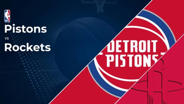 Pistons vs. Rockets Tickets Available – Sunday, Nov. 10