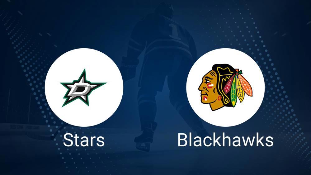 Stars vs. Blackhawks Injury Report Today - October 26