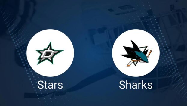 Stars vs. Sharks Injury Report Today - October 15