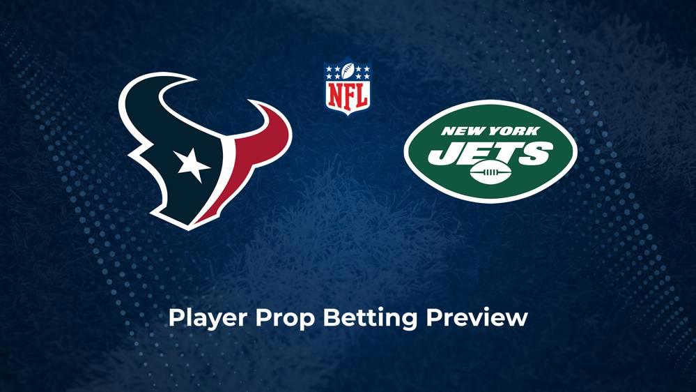 Texans vs. Jets Player Props & Odds – Week 9