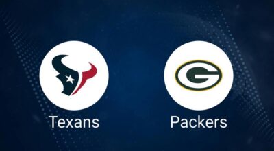 Texans vs. Packers: Odds, Moneyline, and Spread - Week 7