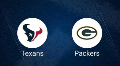 Texans vs. Packers Predictions & Picks: Odds, Moneyline, Spread - Week 7