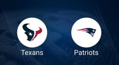 Texans vs. Patriots: Odds, Moneyline, and Spread - Week 6