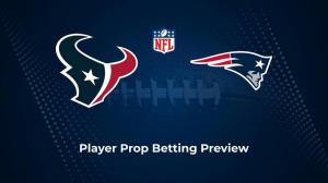 Texans vs. Patriots Player Props & Odds – Week 6