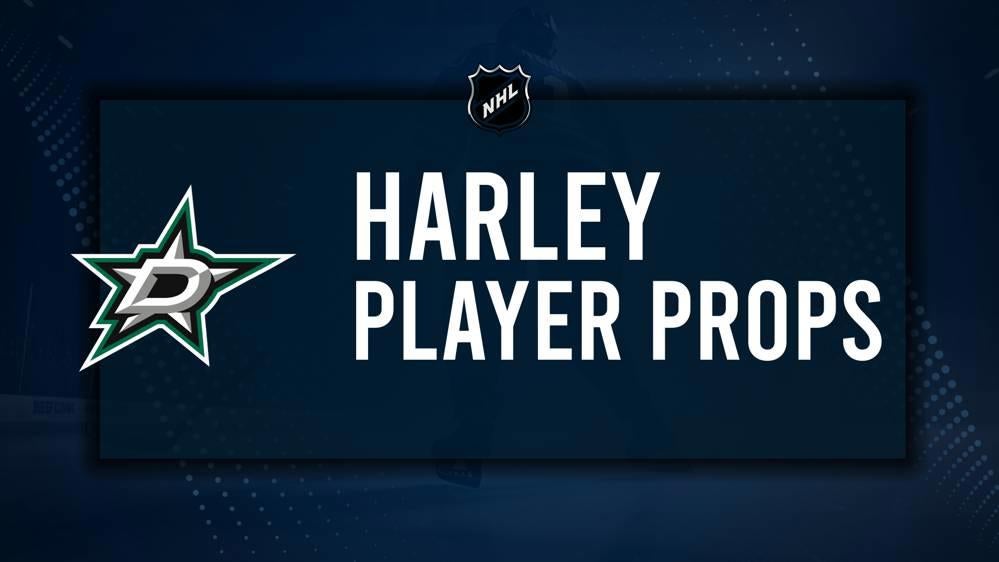 Thomas Harley Player Prop Bets for the Stars vs. Bruins Game - October 24