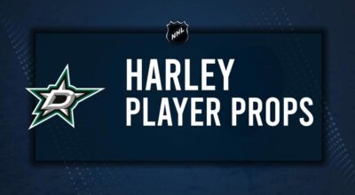 Thomas Harley Player Prop Bets for the Stars vs. Capitals Game - October 17