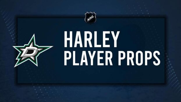 Thomas Harley Player Prop Bets for the Stars vs. Capitals Game - October 17