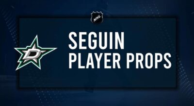 Tyler Seguin Player Prop Bets for the Stars vs. Sharks Game - October 15