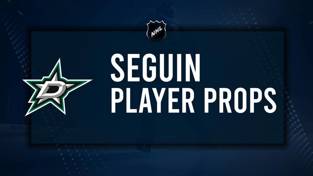 Tyler Seguin Player Prop Bets for the Stars vs. Sharks Game - October 15