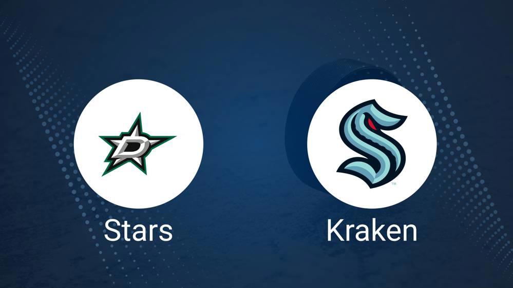 Where to Watch Dallas Stars vs. Seattle Kraken on TV or Streaming Live - October 13