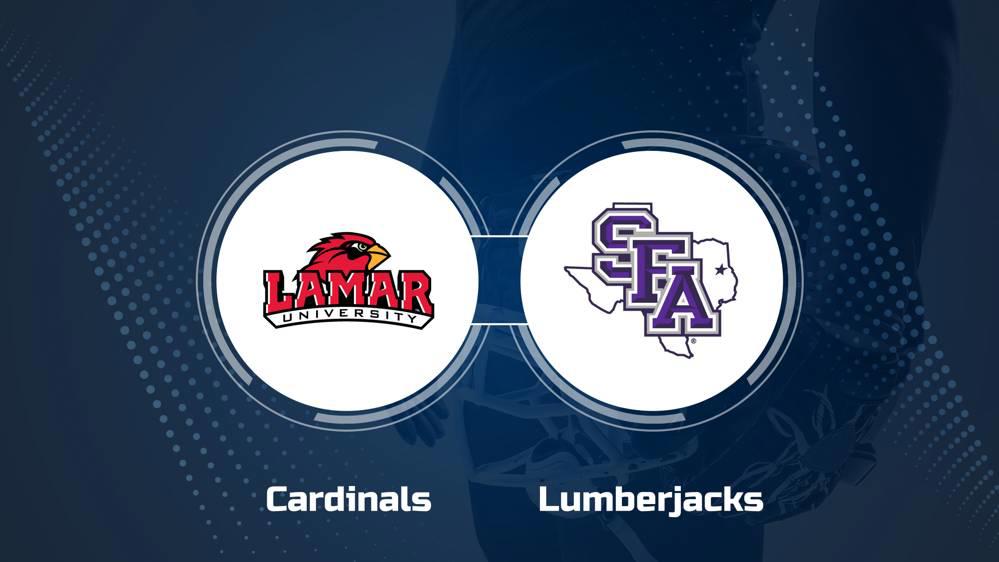 Where to Watch Lamar vs. Stephen F. Austin on TV or Streaming Live - Oct. 12