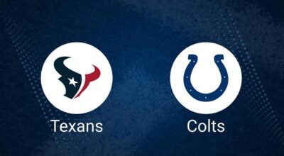 Where to Watch Texans vs. Colts on TV or Streaming Live - Oct. 27