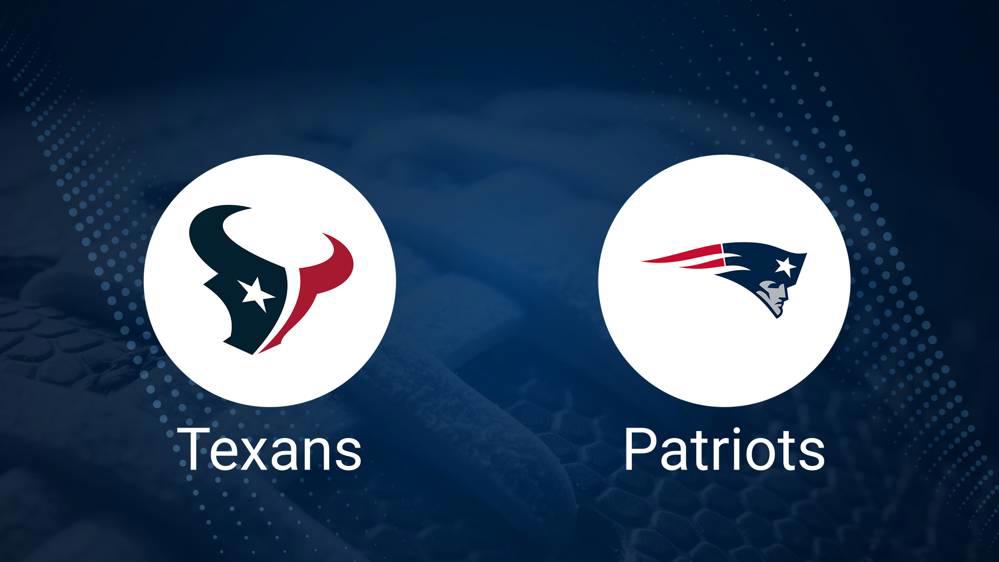 Where to Watch Texans vs. Patriots on TV or Streaming Live - Oct. 13