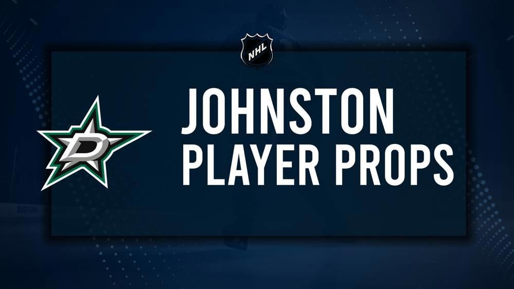 Wyatt Johnston Player Prop Bets for the Stars vs. Bruins Game - October 24