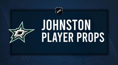 Wyatt Johnston Player Prop Bets for the Stars vs. Sharks Game - October 15