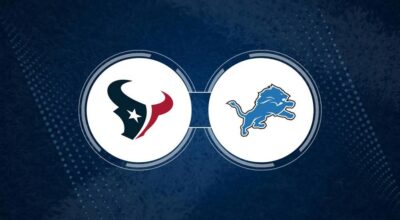 Best Bets, Odds for the Texans vs. Lions Sunday Night Football Game – Week 10